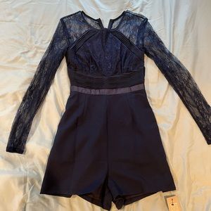 Blue romper